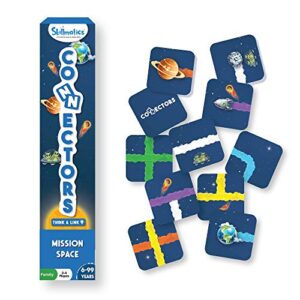 skillmatics educational game - connectors mission space, fun learning game of connections, strategy & matching, ages 6 and up