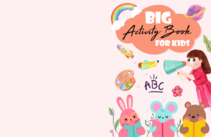 big activity book for kids