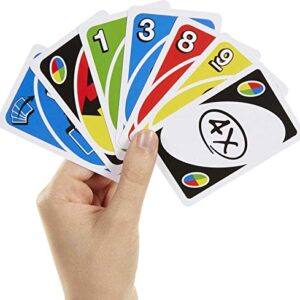 Mattel Games UNO Attack Card Game for Family Night with Card Launcher Featuring Lights & Sounds and Mega Hit Rule (Amazon Exclusive)