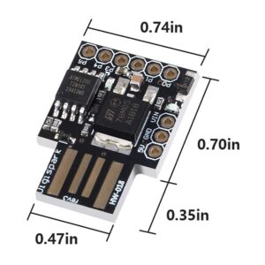 AOICRIE 3pcs Digispark Kickstarter ATTINY85 General Micro USB Development Board Module Compatible