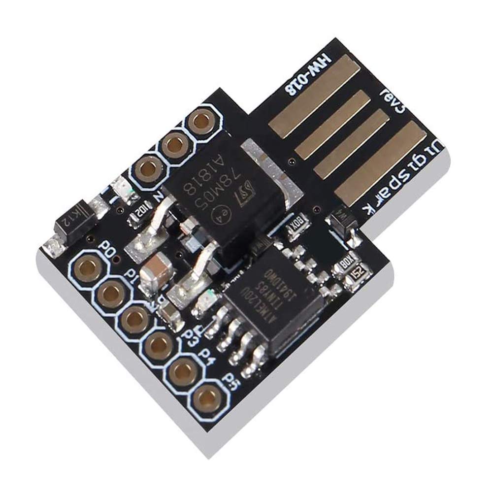 AOICRIE 3pcs Digispark Kickstarter ATTINY85 General Micro USB Development Board Module Compatible