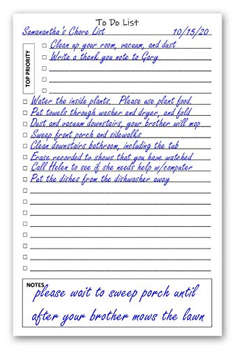 TO DO List Notepads (2 Pack, 50 Pages Each) Planner Pads. ToDo Checklist w/Priority & Note Sections. Organize & Track Projects, Clients or Daily Tasks. 5.5 X 8.5, A5 Sheets. Made in the USA.