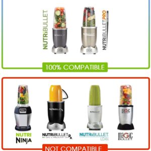 Blender Replacement Parts for Nutribullet, 32oz & 24oz Cups with Replacement Extractor Blade, Compatible with Nutri Bullet 600W/900W Blenders (3 PCS)