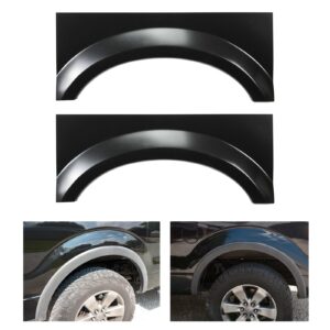 hecasa bed wheel arch rust repair patch replacement panel pair compatible with 1999-2007 ford f250 f350 f450 f550 pickup trunk