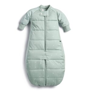 ergopouch 2.5 tog baby sleep sack – 100% organic cotton baby sleep suit bag for cozy baby’s night – temperature control baby blanket (sage, 3-12 months)