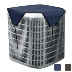 foozet air conditioner cover for outside units, ac cover for central units, heavy duty winter top, 36 x 36 inches