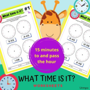 what time is it? 15 minutes to and pass the hour