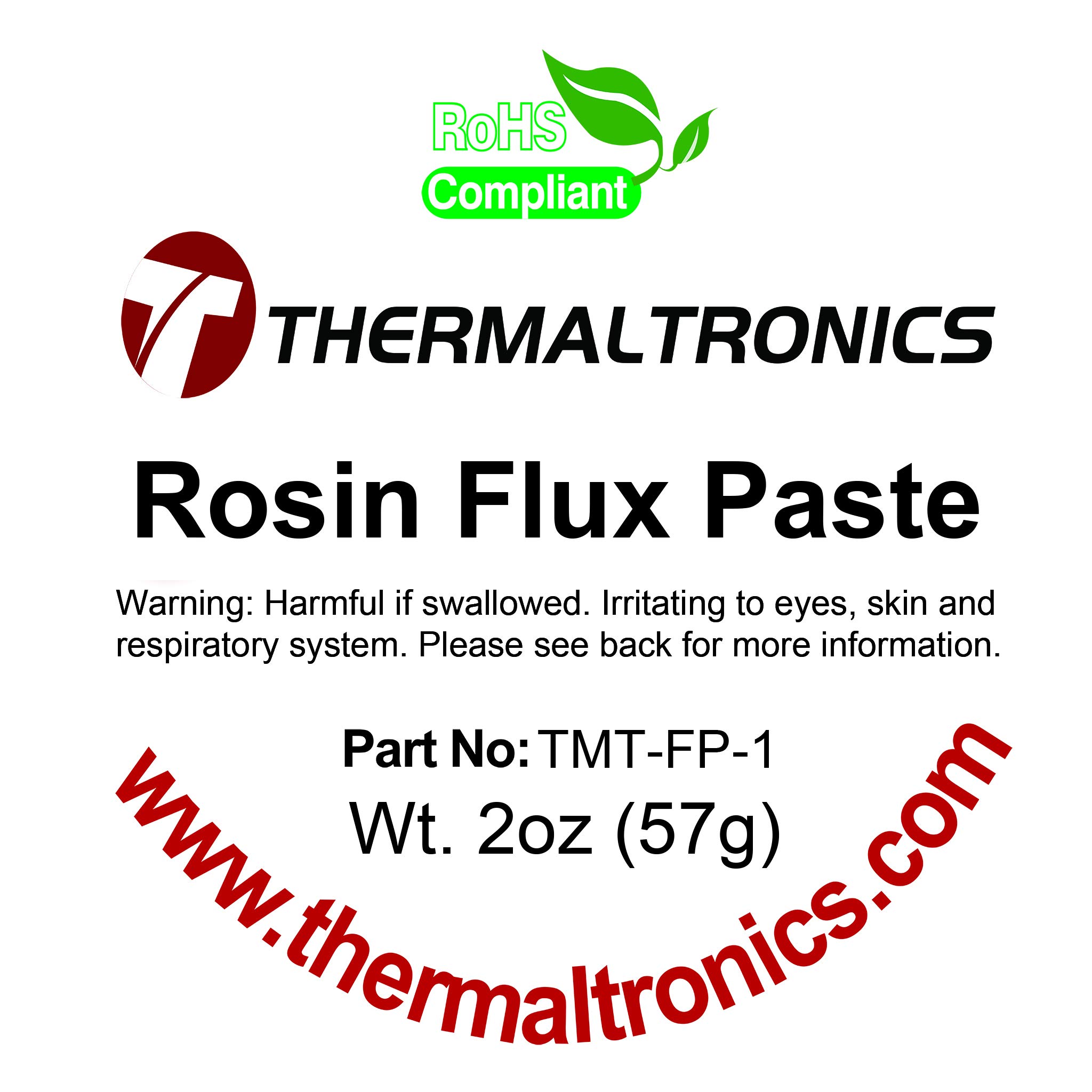 Thermaltronics TMT-FP-1 Rosin Flux Paste, 2.0 oz (57 g)