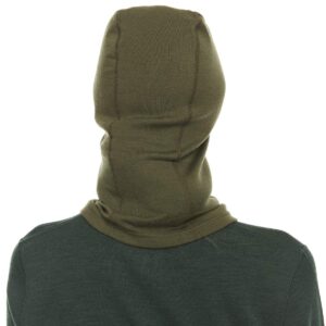 100% Merino Wool Balaclava Olive Drab One Size