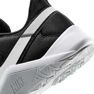 NIKE Women's Low-Top Trainers Training Shoes, Black White Pure Platinum, 8.5