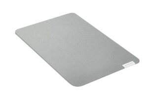 razer pro glide soft mouse mat: thick, high-density rubber foam - textured micro-weave cloth surface - anti-slip base - medium size