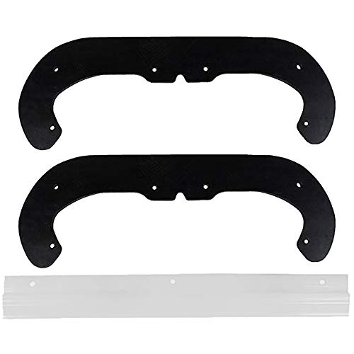 Mr Mower Parts Snow Blower Paddle and Scraper Set Compatible with Toro Power Clear 180, Power Clear 418 Powerlite Snowthrower # 117-7700 117-7717