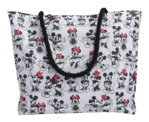 disney tote travel bag mickey and minnie mouse print (mickey and minnie)