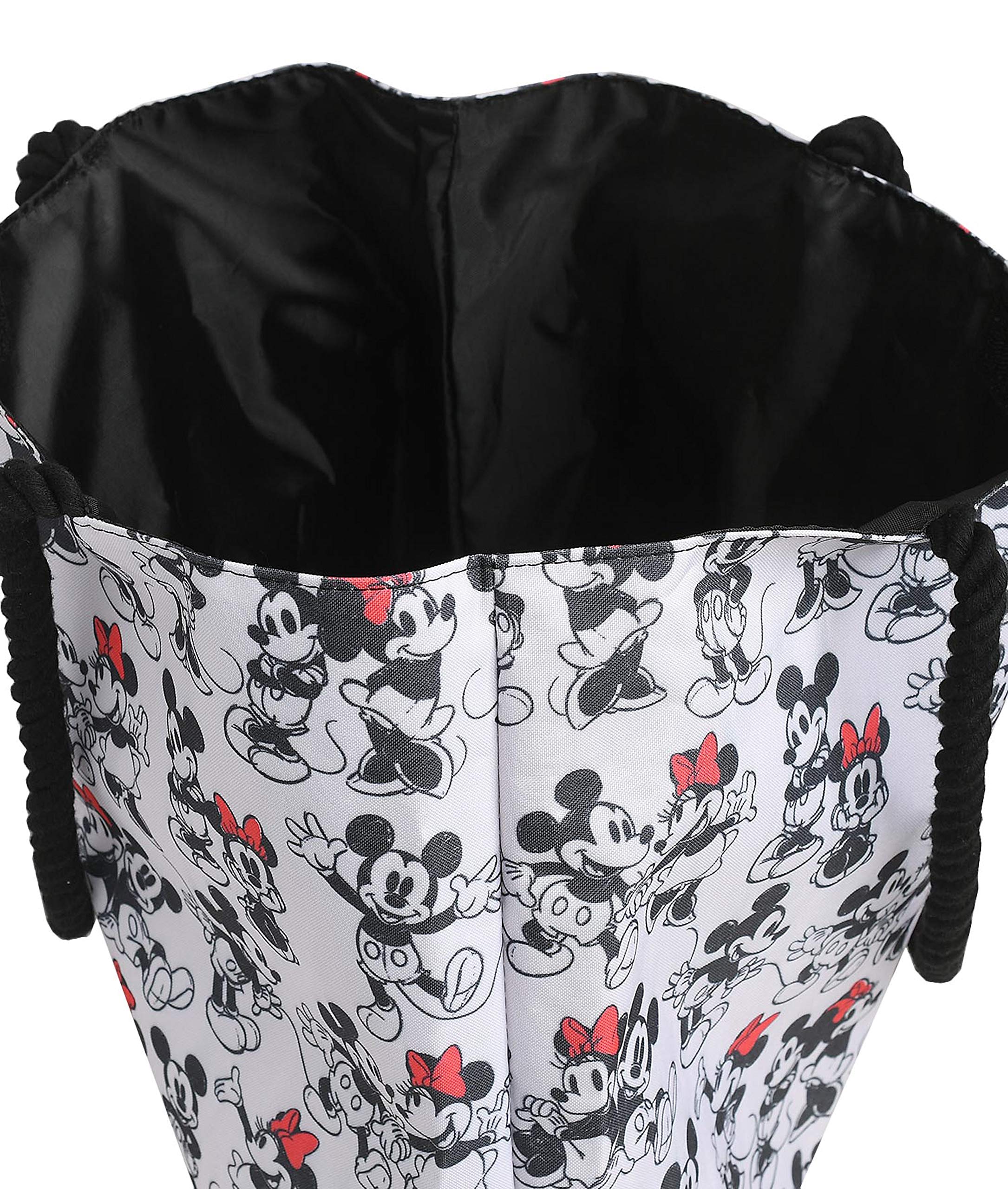 Disney Tote Travel Bag Mickey and Minnie Mouse Print (Mickey and Minnie)