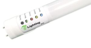 e2 lighting led emergency t8 tube, 2ft-9w, with integrated battery backup (5000k)