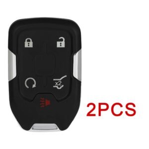 OCPTY 2 PCS Flip Key Entry Remote Control uncut Key Fob(Shell Case) Replacement for GMC Acadia/Terrain 2017-2020 HYQ1EA HYQ1AA 13508275 13584502