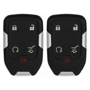 OCPTY 2 PCS Flip Key Entry Remote Control uncut Key Fob(Shell Case) Replacement for GMC Acadia/Terrain 2017-2020 HYQ1EA HYQ1AA 13508275 13584502