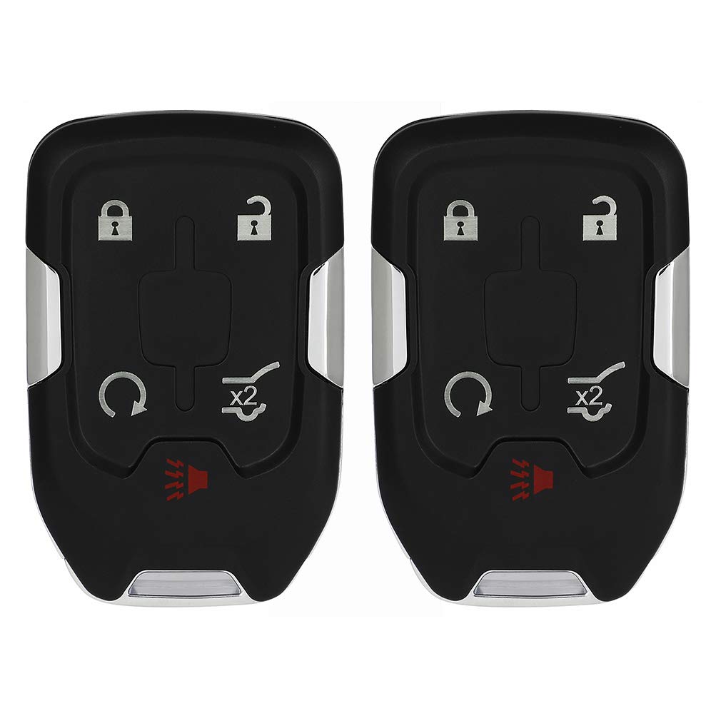 OCPTY 2 PCS Flip Key Entry Remote Control uncut Key Fob(Shell Case) Replacement for GMC Acadia/Terrain 2017-2020 HYQ1EA HYQ1AA 13508275 13584502