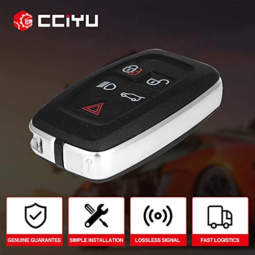 cciyu 1 X Flip Key Fob Shell CASE 5 Buttons for Land Rover Range Rover Evoque / Sport 5 Button Remote Key Fob Shell Case with FCC: Q0EWNTA2MA