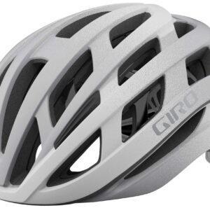 Giro Helios Spherical MIPS Cycling Helmet - Matte White/Silver Fade Large