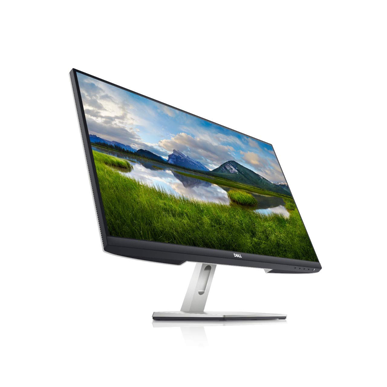 Dell S2421H 24 Inch Full HD (1920x1080) Monitor, 75Hz, IPS, 4ms, AMD FreeSync, Built-in Speakers, Ultrathin Bezel, 2X HDMI,VESA, Silver