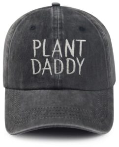 yishow embroidered bassball cap plant daddy vintage unisex fashion embroidered hat