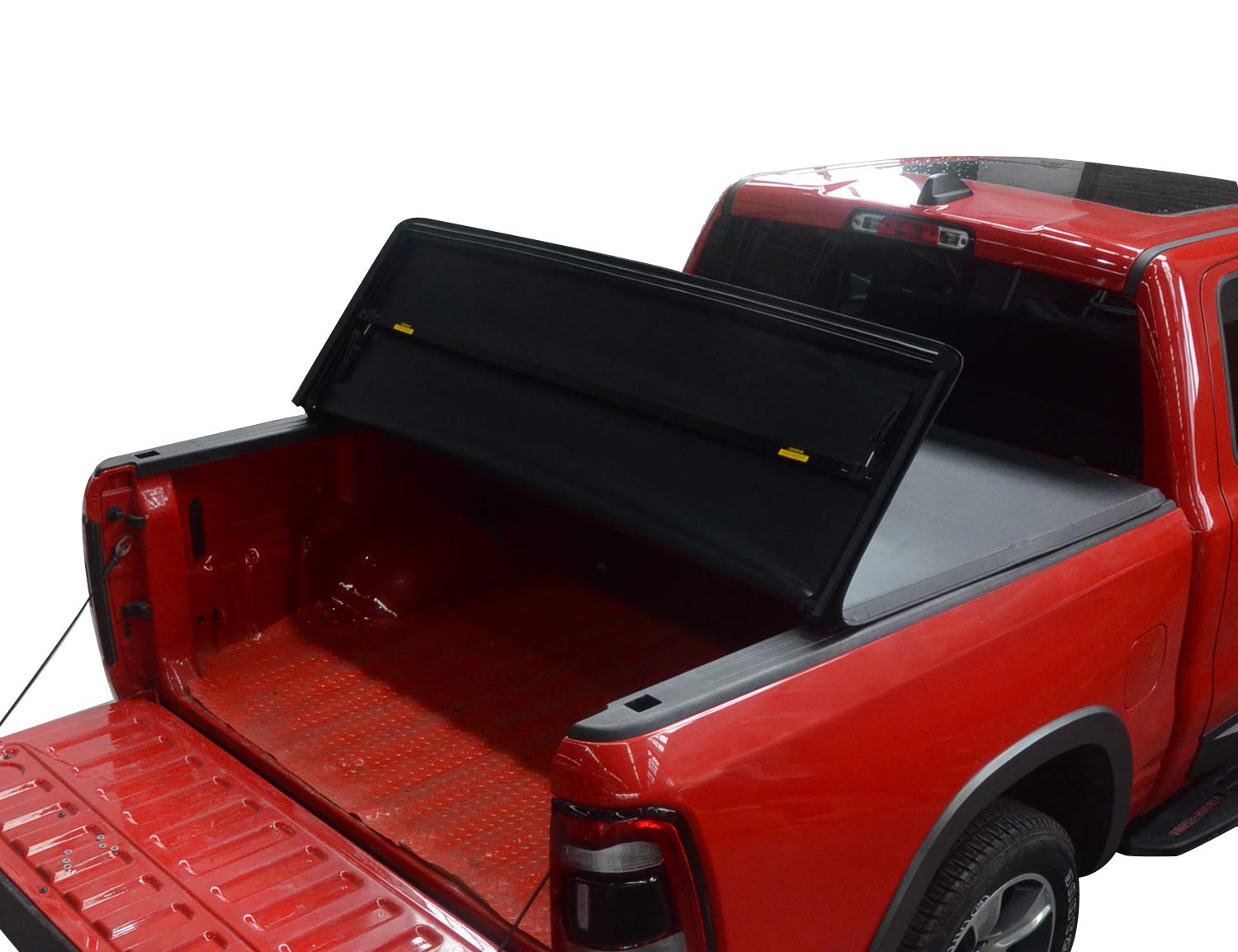 KSCPRO Soft Tri Fold Soft Folding Truck Bed Tonneau Cover Fits for 2019-2023 Ford Ranger 5ft New Body Style