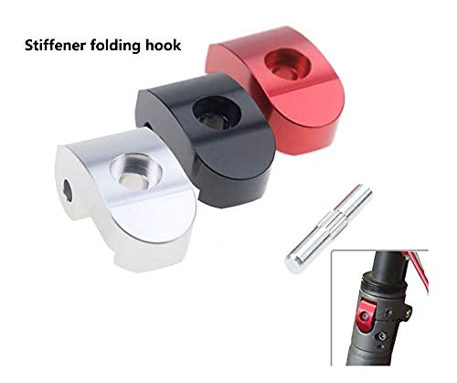 WELLSTRONG Tinke Folding Hook Lock Buckle Shaft Locking Screw Alloy Front Folding Hook Lack Replacement for Xiaomi Mijia M365 Electric Scooter Replacement Part Accessory