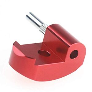 WELLSTRONG Tinke Folding Hook Lock Buckle Shaft Locking Screw Alloy Front Folding Hook Lack Replacement for Xiaomi Mijia M365 Electric Scooter Replacement Part Accessory