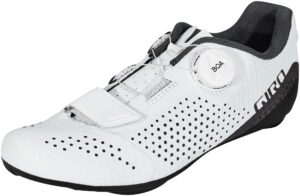 giro cadet cycling shoe - women's white 40