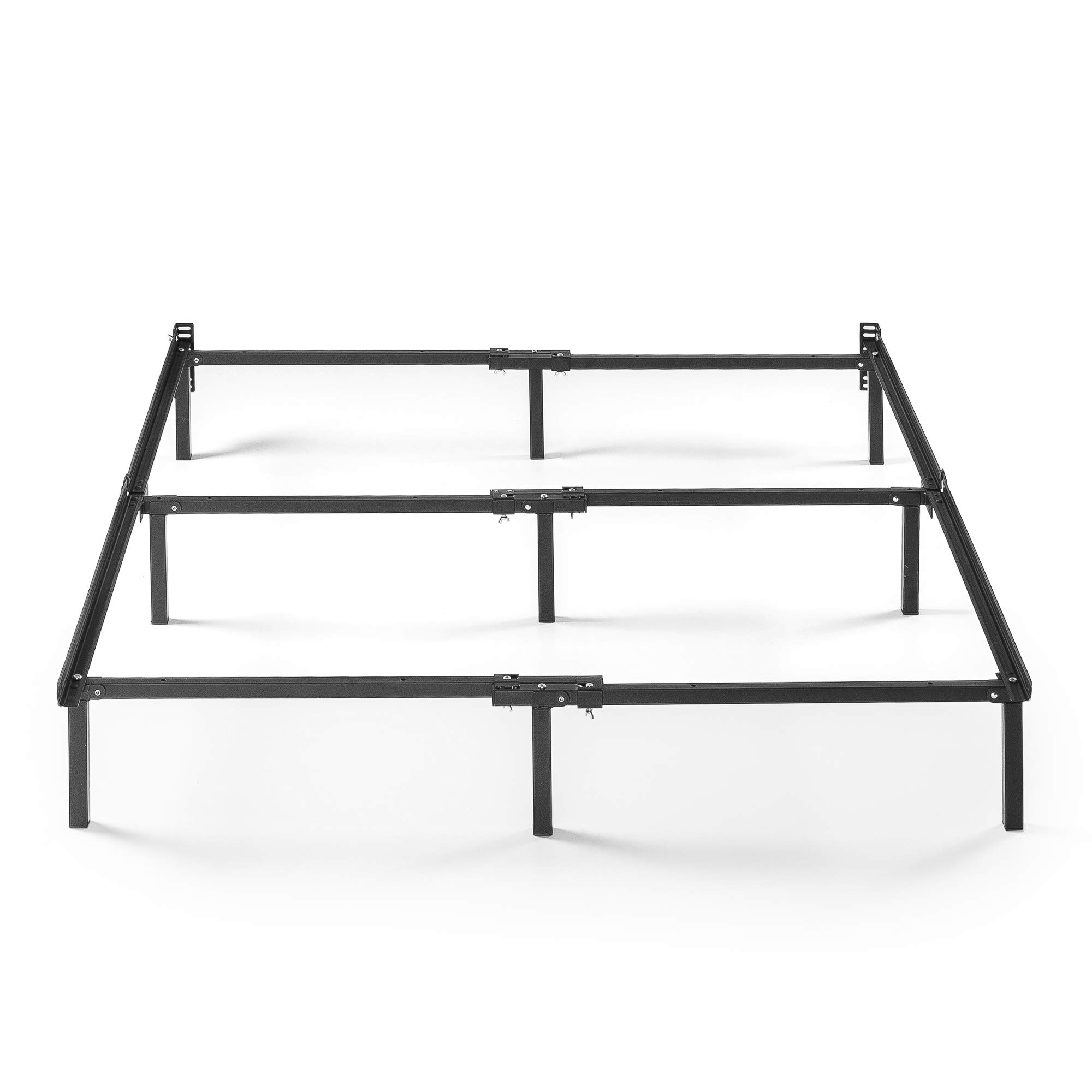 ZINUS Compack Metal Adjustable Bed Frame / 9 Inch Support Bed Frame for Box Spring and Mattress Set, Full/Queen/King