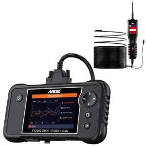 ancel pb100 12v power circuit probe with fx2000 automotive abs srs transmission diagnostic scan tool