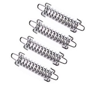 hl 4pcs tent spring buckle,heavy duty stainless steel awning rope tensioner, tarps, tents, wire racks accessories
