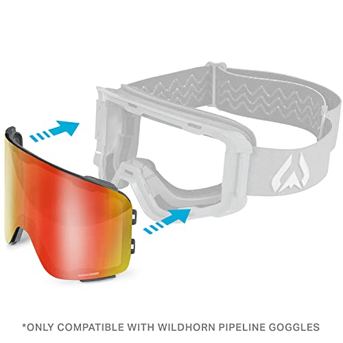 WildHorn Outfitters Pipeline Ski Goggle Replacement Lenses