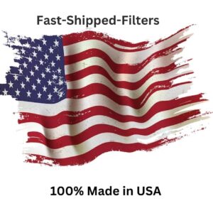 Fast-Shipped-Filters 3 Pack 16x25 Replacement Filter Pads Compatible with Dynamic Air Cleaner 16x25 Refill Blue