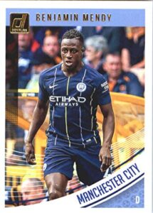 2018-19 donruss #43 benjamin mendy manchester city soccer trading card