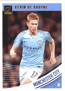 2018-19 donruss #41 kevin de bruyne manchester city soccer trading card