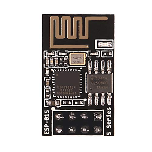 ALMOCN 4PCS ESP8266 ESP-01S Serial WiFi Module Wireless Transceiver Development Board 1MB SPI Flash DC3.0-3.6V LWIP AP+STA Compatible with Arduino