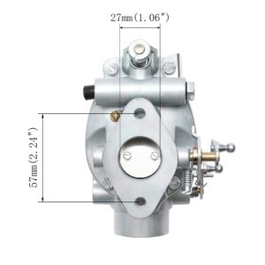 Carburetor Tractor Carb with Gasket and Bolts | for Ford Jubilee NAA NAB Tractor Marvel Schebler | Replace# EAE9510C, B2NN9510A, TSX428