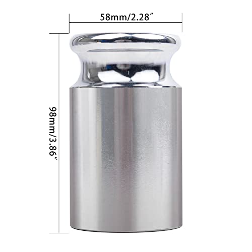 TEXALAN(R) M2 Chrome Scale Calibration Weight (2000G)