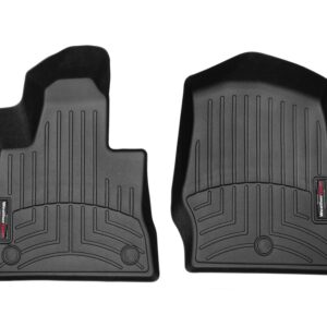 WeatherTech Custom Fit FloorLiners for Ford Explorer, Explorer ST, Explorer Hybrid - 1st Row (4415751), Black