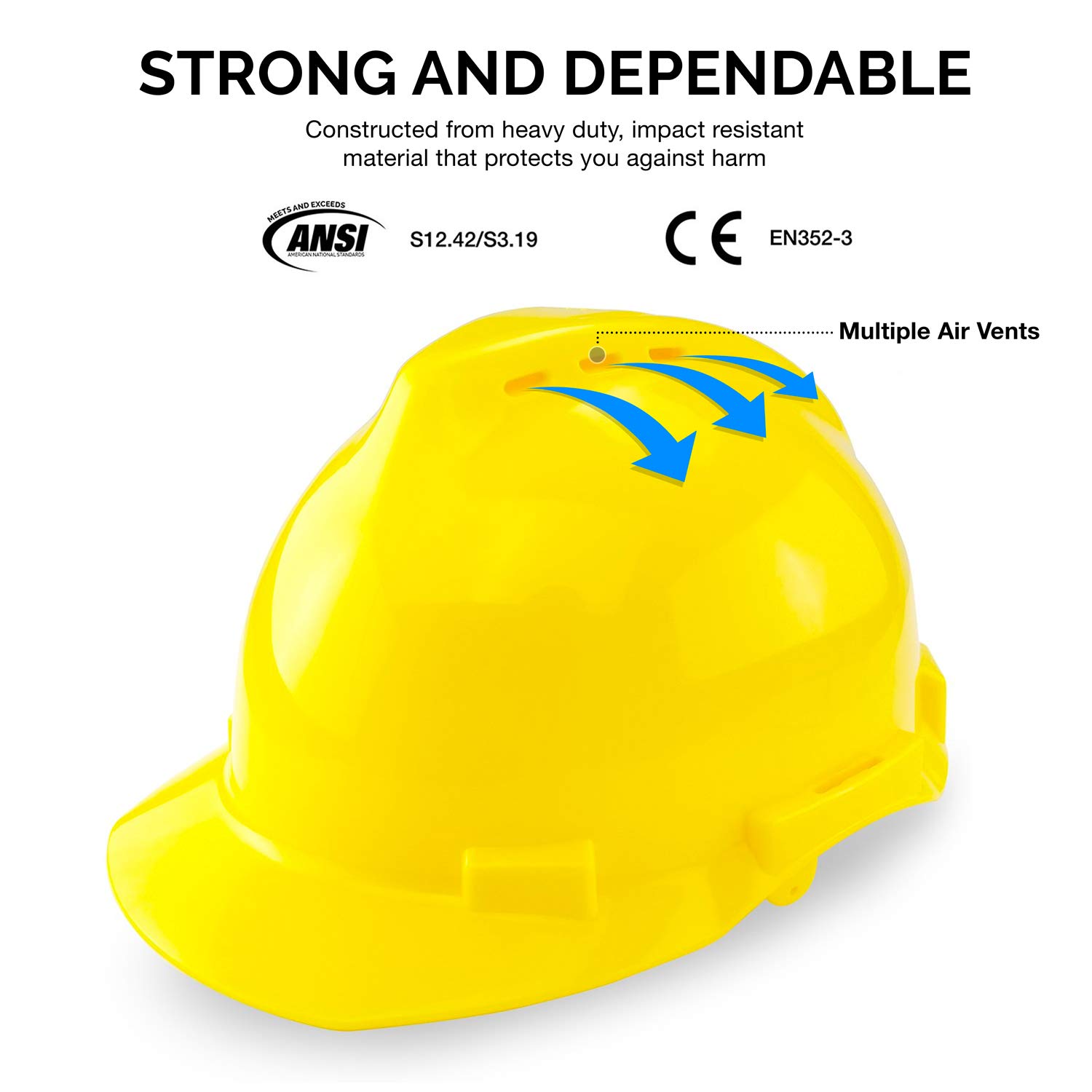 NEIKO 53880A Forestry Helmet for Safety with Shield and Earmuffs, Chainsaw Helmet with Face Shield, Hard Hat Safety Gear Equipment, Protective Face Shield and Mesh Shield for Face Protection