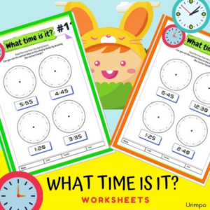 what time is it? telling time printables