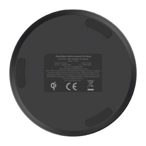 Made for Amazon PowerWave 5W Wireless Charging Pad for Amazon Echo Buds (2nd Gen with Wireless Charging)