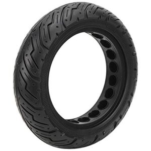 keenso electric scooter tire, 10x2.50c anti‑explosion scooter rubber tyre electric scooter replacement tire black for max g30 scooter