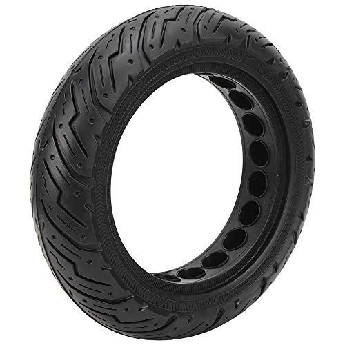 Keenso Electric Scooter Tire, 10x2.50C Anti‑Explosion Scooter Rubber Tyre Electric Scooter Replacement Tire Black for Max G30 Scooter