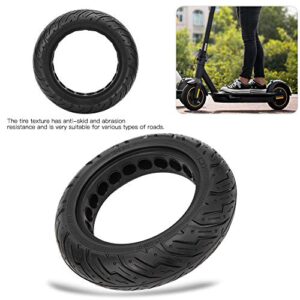 Keenso Electric Scooter Tire, 10x2.50C Anti‑Explosion Scooter Rubber Tyre Electric Scooter Replacement Tire Black for Max G30 Scooter