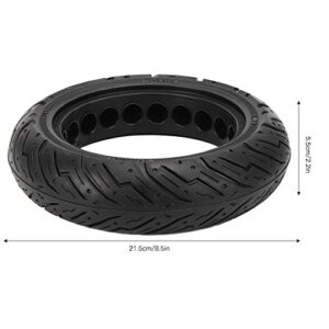 Keenso Electric Scooter Tire, 10x2.50C Anti‑Explosion Scooter Rubber Tyre Electric Scooter Replacement Tire Black for Max G30 Scooter