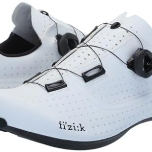 Fi'zi:K Tempo Overcurve R4 Cycling Shoe White/Black, 45.5