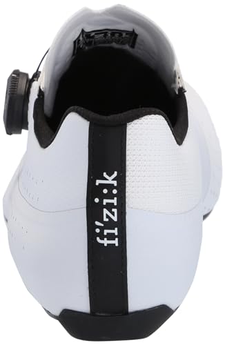 Fi'zi:K Tempo Overcurve R4 Cycling Shoe White/Black, 45.5